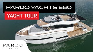 Yacht Tour of the stunning Pardo Endurance 60 | Luxury Designer Yacht (For Sale In UK)