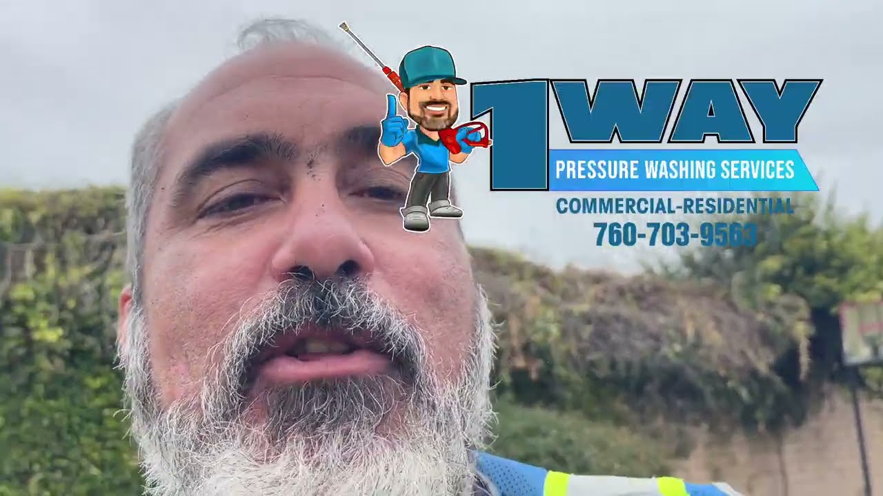 Pavers and Driveway Pressure Washing in Oceanside CA