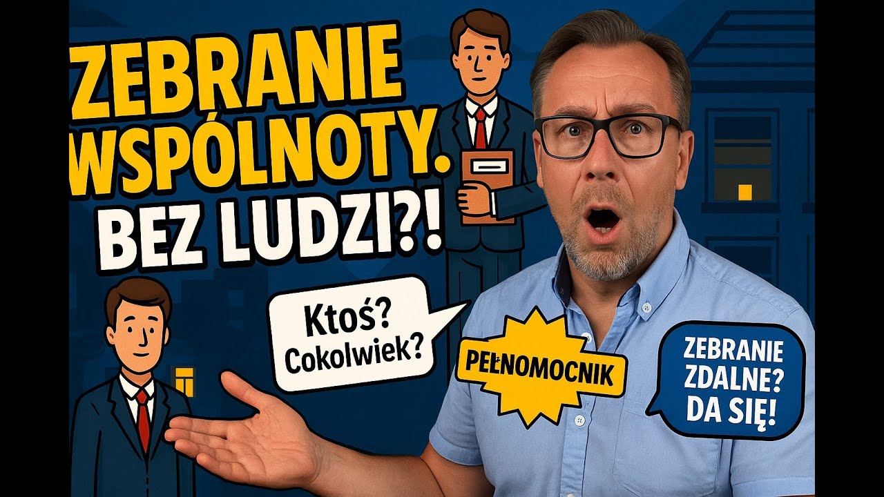Zebranie wspólnoty – czyli jak zwołać sąsiadów i nie zwariować