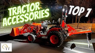 #78 Compact Tractor Accessories - Kubota B2601 - Top 7