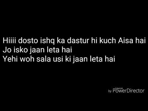 Mere Mehboob Qayamat Hogi Yo Honey Singh lyrics