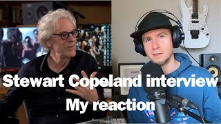 Stewart Copeland Interview - My Reaction by Bartek Piwonski Official 480 views 2 months ago 23 minutes