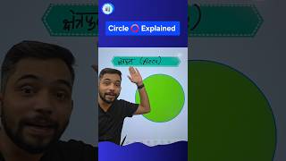 Circle Explained | Part 3 | वृत्त का ज्ञान #maths #circle #explain4u #basicmath #shorts #math #vrit