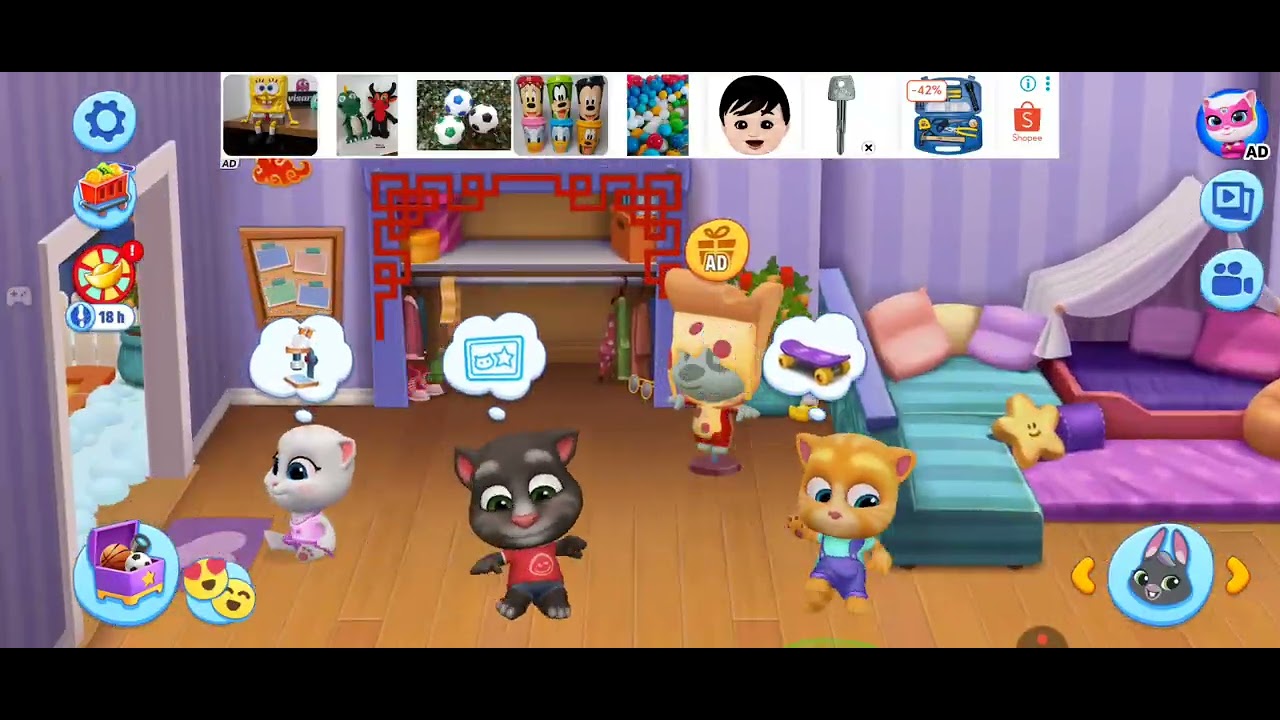 Talking tom amigos temporada 2 Episódio 15 : O Ginger E Becca Quebrou o Celular No Tom trollagem