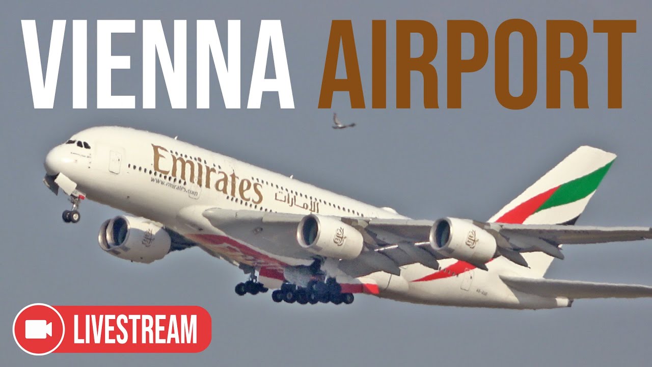 24/7 Live Stream (Pre-Recorded) | Continuous Plane Spotting from Vienna Airport