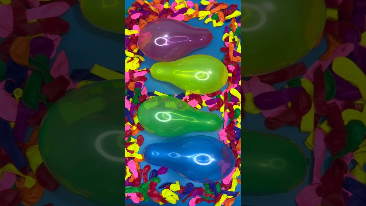 Fun popping balloons #miniballoons #satisfyingasmr #popping