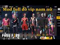 [Free Fire] HƯỚNG DẪN MOD FULL ĐỒ VIP NHÂN VẬT NAM NỮ V2 BẰNG THẺ FF OB22 V1.49.1 KHÔNG KHOÁ ACC