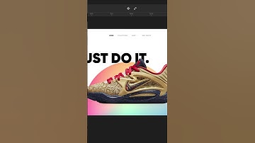 Nike Website UI Design - Figma Speed Design | UI Speed Tutorial
