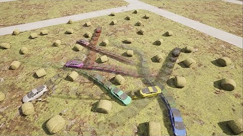 Decentralized Planning for Car-Like Robotic Swarm in Unstructured Environments