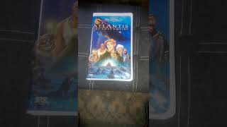 2001 Vhs Clamshell Atlantis The Lost Empire Disney Movie