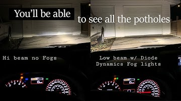 Installed the Diode Dynamics SS3 Led Pod Fog Lights on my 2018 Subaru WRX