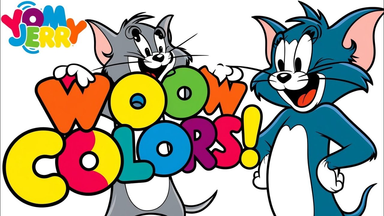  Coloring Tom & Jerry  | Super Fun Drawing for Kids!”
