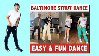 Baltimore Strut Dance Tutorial | Popular Dance | Easy & Fun Dance | Step By Step Tutorial