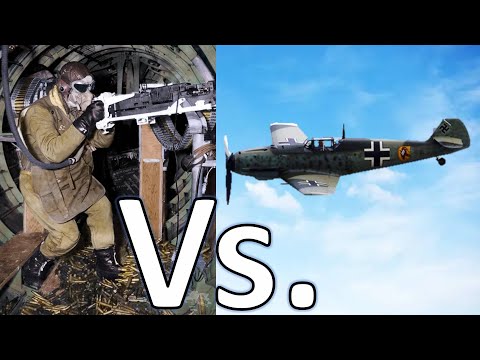 WWII Bomber gunners vs German fighters- Which is more combat effective in air-to-air engagements?