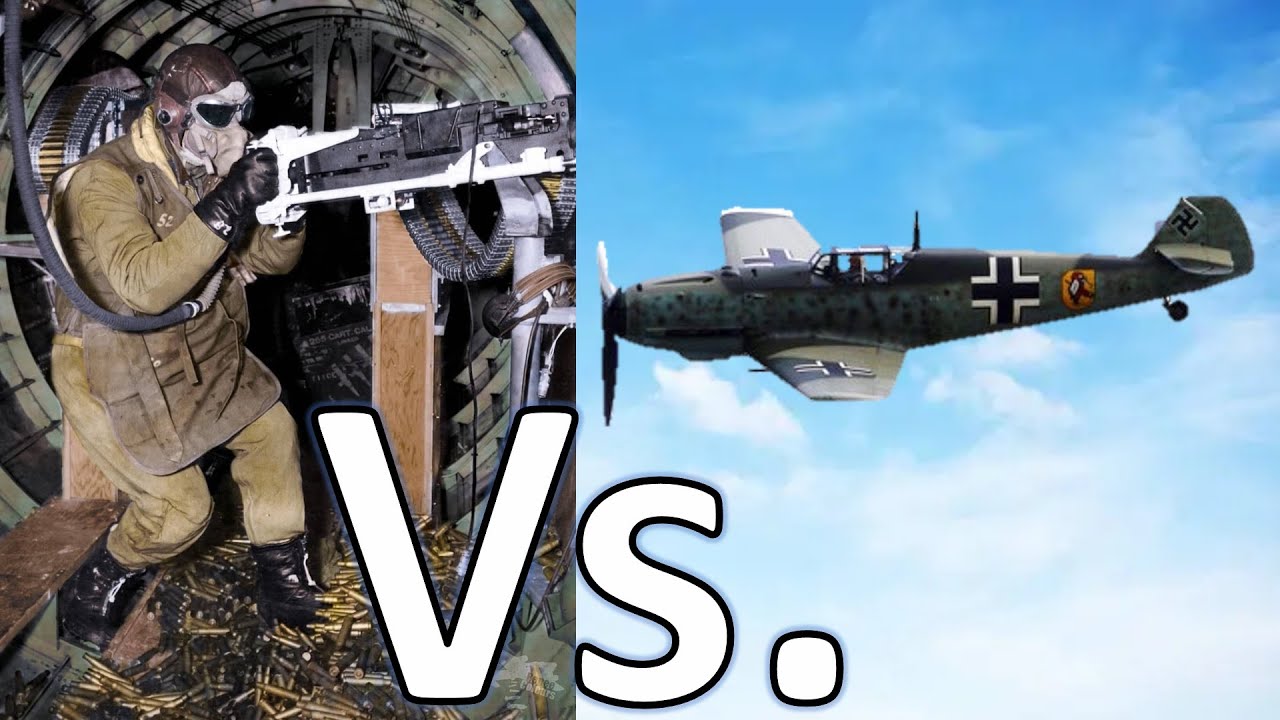 WWII Bomber Gunners vs German Fighters- Which is more Combat Effective in Air-to-Air Engagements?