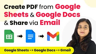 Create PDF from Google Sheets &amp; Google Docs and Share via Email