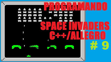 Programando Space Invaders C++ Allegro | # 9 Menú de inicio