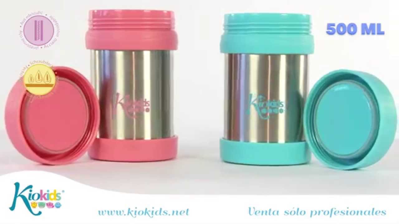 TERMO SÓLIDOS INOX ROSA 300ML - Kidshome