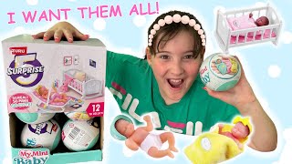 MY MINI BABY BOX OPENING  SILICONE BABIES  12 TO COLLECT