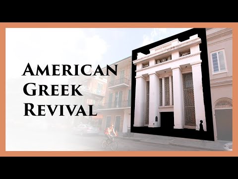 An Introduction to the American Greek Revival, with architect Jacques Levet