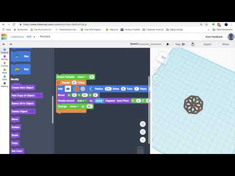TinkerCad Codeblocks with Liam Carey