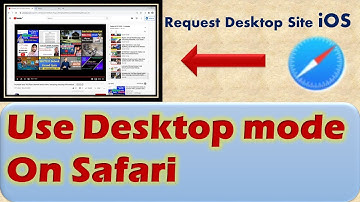 Safari Request Desktop Website | How To Enable Desktop Mode in Safari on iPhone or iPad | iphone