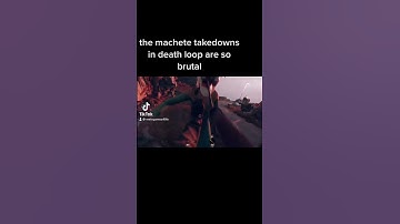 Machete takedowns #deathloop