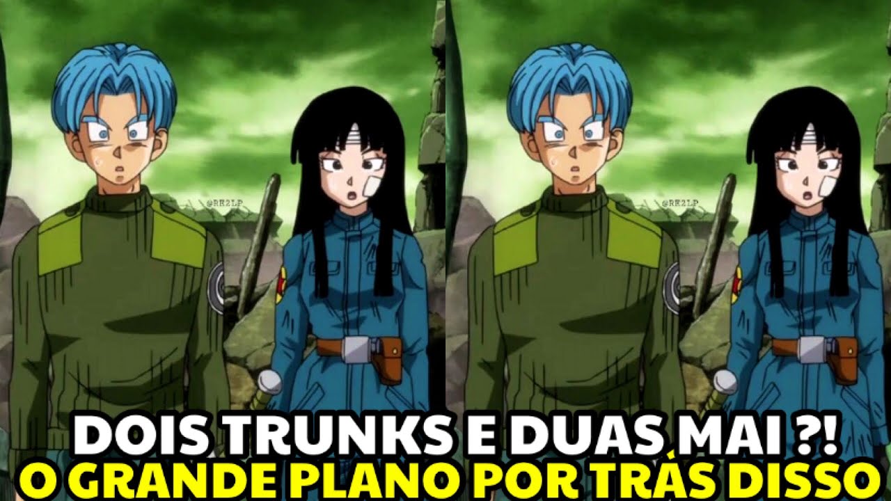 ENTENDA o quê ACONTECEU COM DOIS TRUNKS no futuro do OUTRO TRUNKS