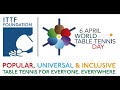 2019 World Table Tennis Day:  Ljubljana, Slovenia