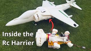 Insane 3D‑Printed RC VTOL Av-8B Harrier Pegasus Model, Mechanics Shown in Detail!