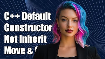 C++ Default Constructor Not Inherited with Using: Move and Copy Constructors Issue