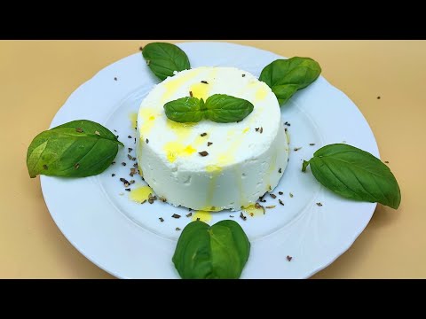 Ricotta fatta in casa senza caglio ð usando solo 2 ingredienti