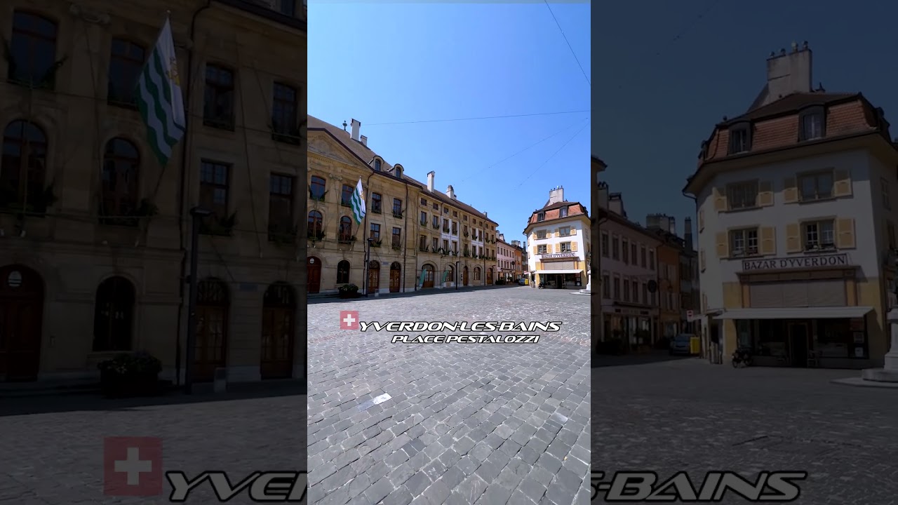 Plaza de Pestalozzi: Tesoro de Iverdon-les-Bains. 