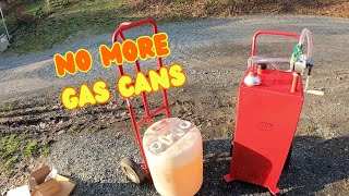 Vevor 30 Gallon Fuel Caddy | A better way to store and dispense fuel