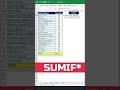 ✅SUMIF Advance Excel #shorts #msexcel #exceltips