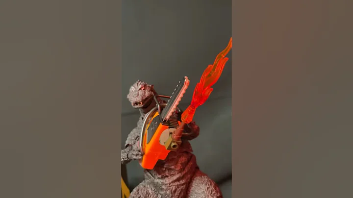 Grandpa goji to the rescue #godzillaactionfigures #comedy @cocobrED