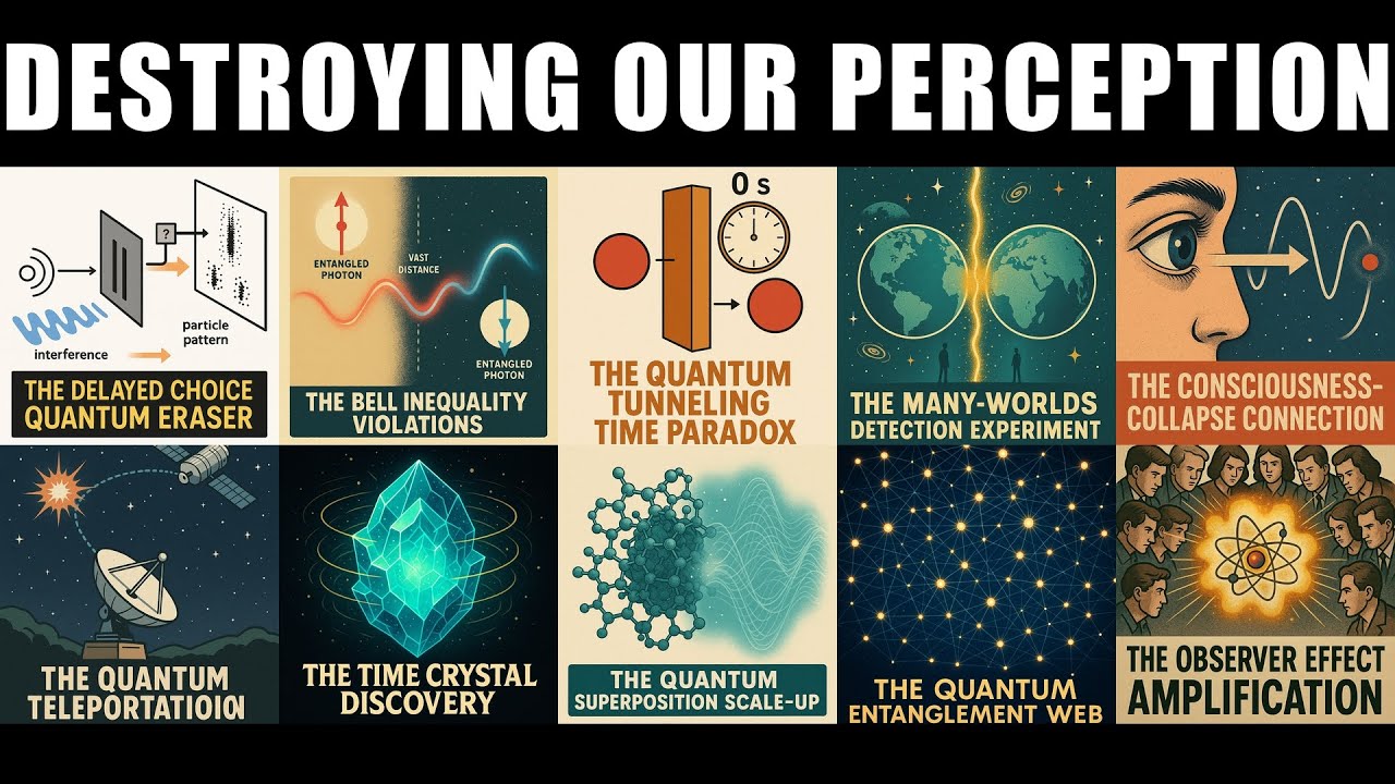 10 Quantum Experiments That Broke Our Understanding of Reality - YouTube