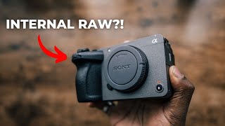 Sony FX30 With Internal RAW!...Well...
