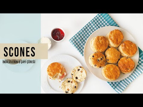 Scone Tarifi | İngiliz Çöreği Yapımı | İngiliz Ekmeği