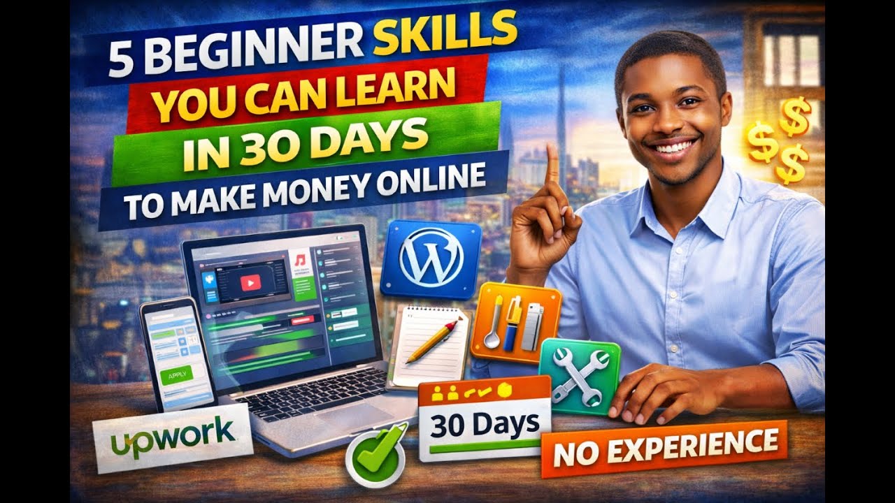 5 Beginner Skills You Can Learn in 30 Days to Make Money Online (No ...