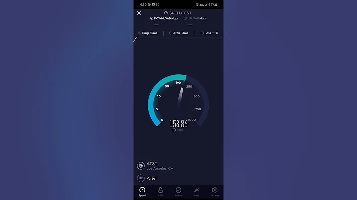 AT&T 4G LTE  / Low-band 5G Crazy speeds 50MHz 300+Mbps!