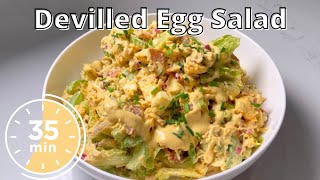 This High-Protein Devilled Egg Chicken Salad Keeps Me Lean (Ready in 35 Min)