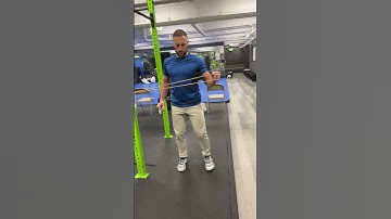 Shoulder External Rotation Isometric Walk Out