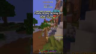 insane achievementt #minecraft #skyblock #skyblockhypixel #hypixelskyblock #farming