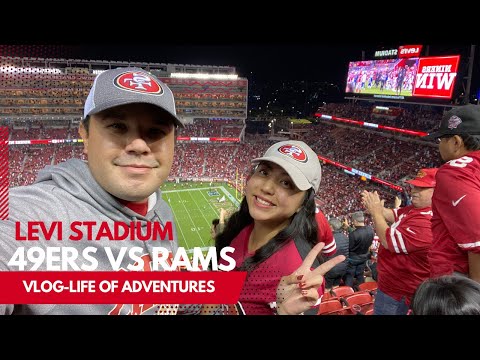 49ers Game Levi's Stadium-Food and store VLOG levistadium 49ers food footballgame vlog