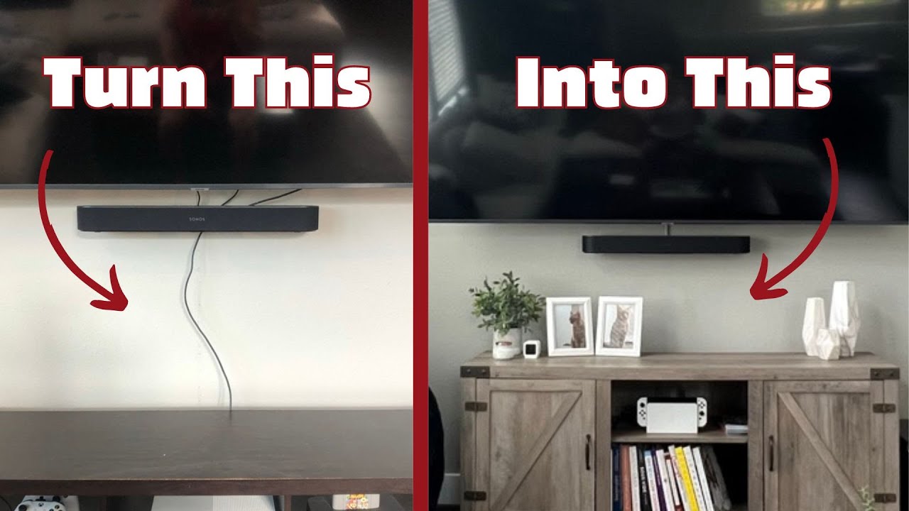 How to Hide TV Wires Behind a Wall - Even with a Fire Block