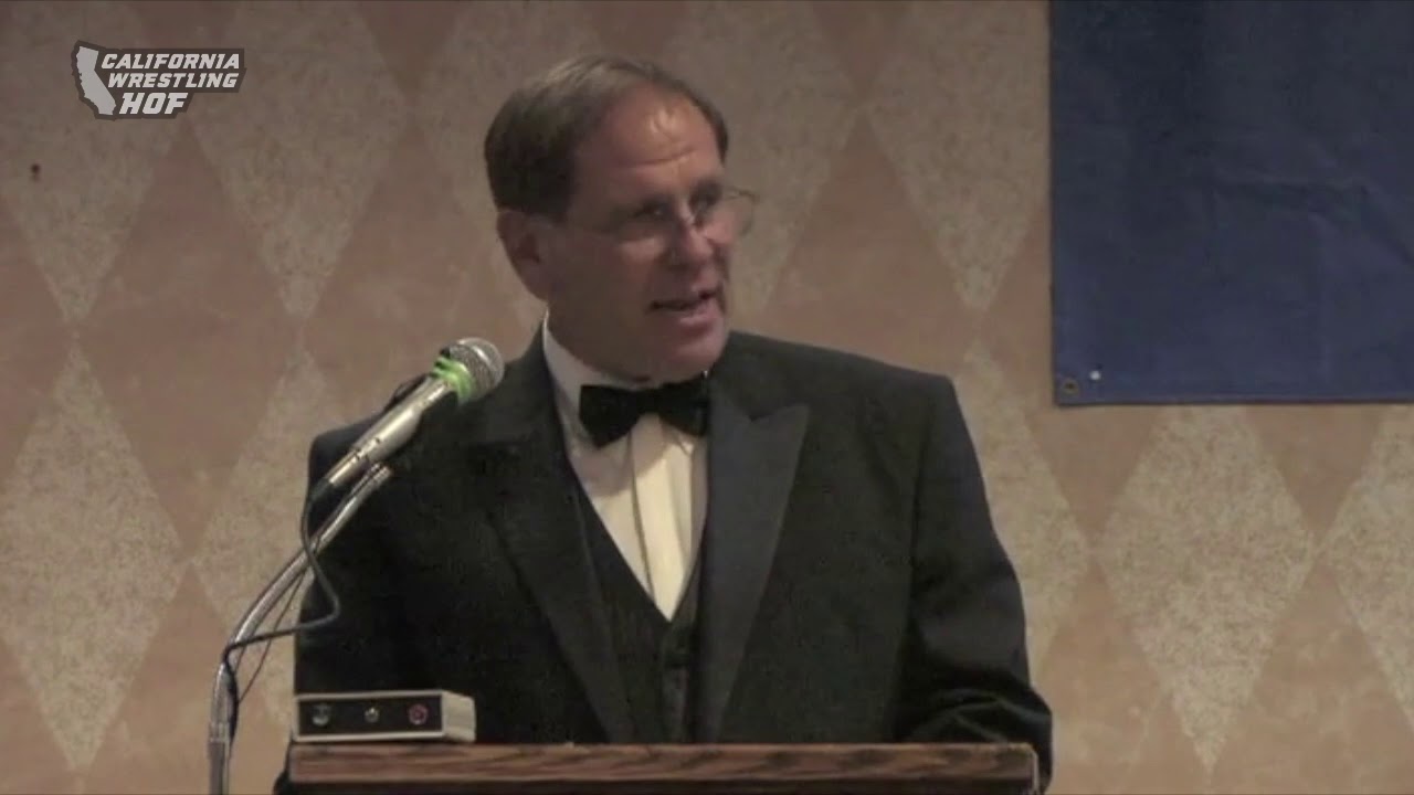 Dave Rottenberg - 2010 California Wrestling Hall of Fame Honoree - YouTube