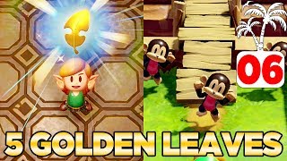 Richard's Golden Leaves & The Slime Key in Link's Awakening Switch - 100% Walkthrough 06