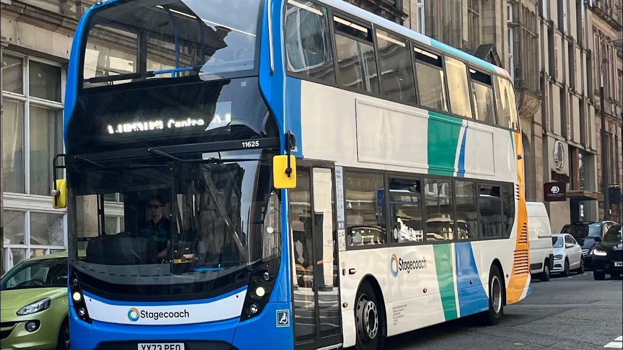 X1 Birkenhead bus station to Liverpool queen square.     Stagecoach Merseyside and south Lancashire