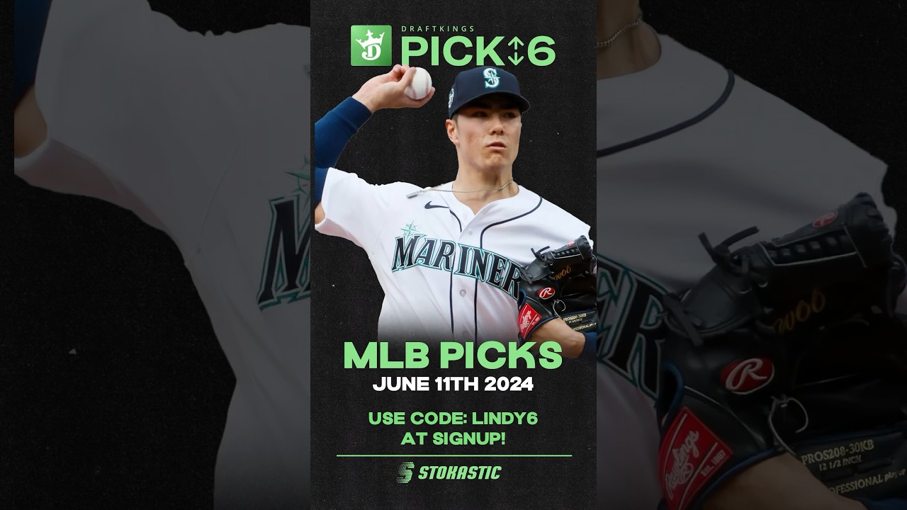 BEST MLB DraftKings Pick 6 Plays Today! 🔥 MLB Picks & Predictions